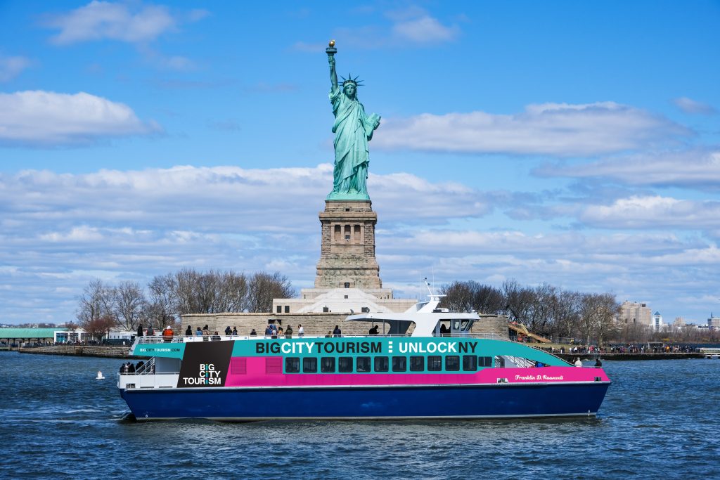 big city tourism freedom liberty cruise