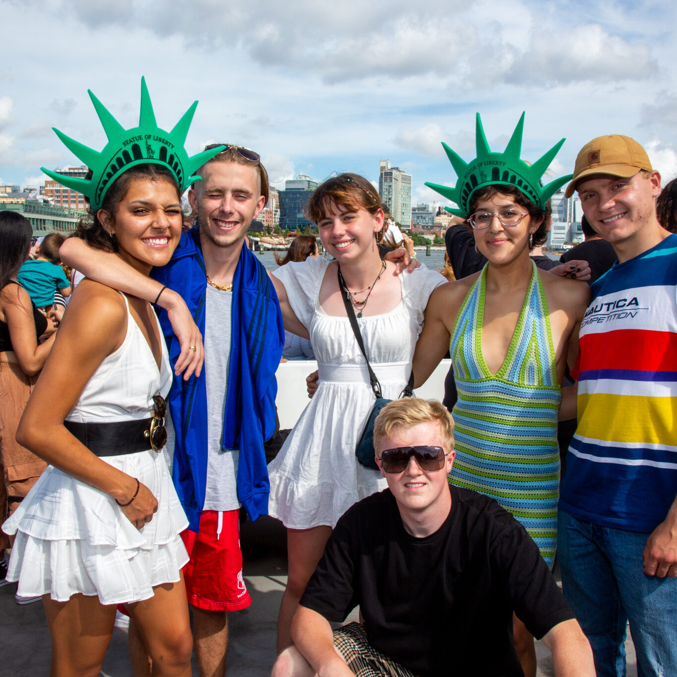 young travelers enjoying the freedom liberty cruise