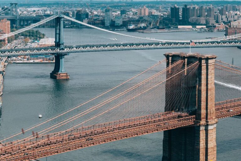 new-york-bridges Arial View of New York's Bridges