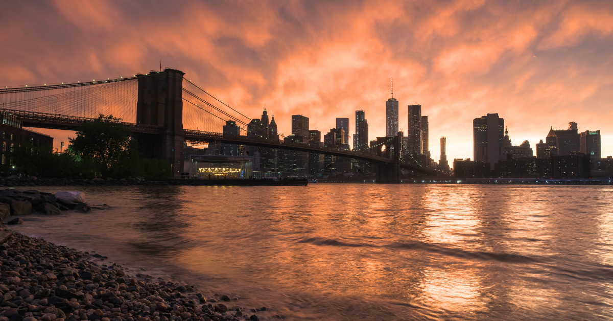 Brooklyn Bridge at Sunset